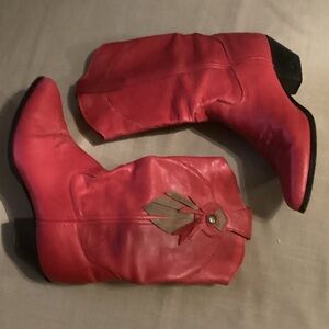 EUC Laredo Red Western Boots